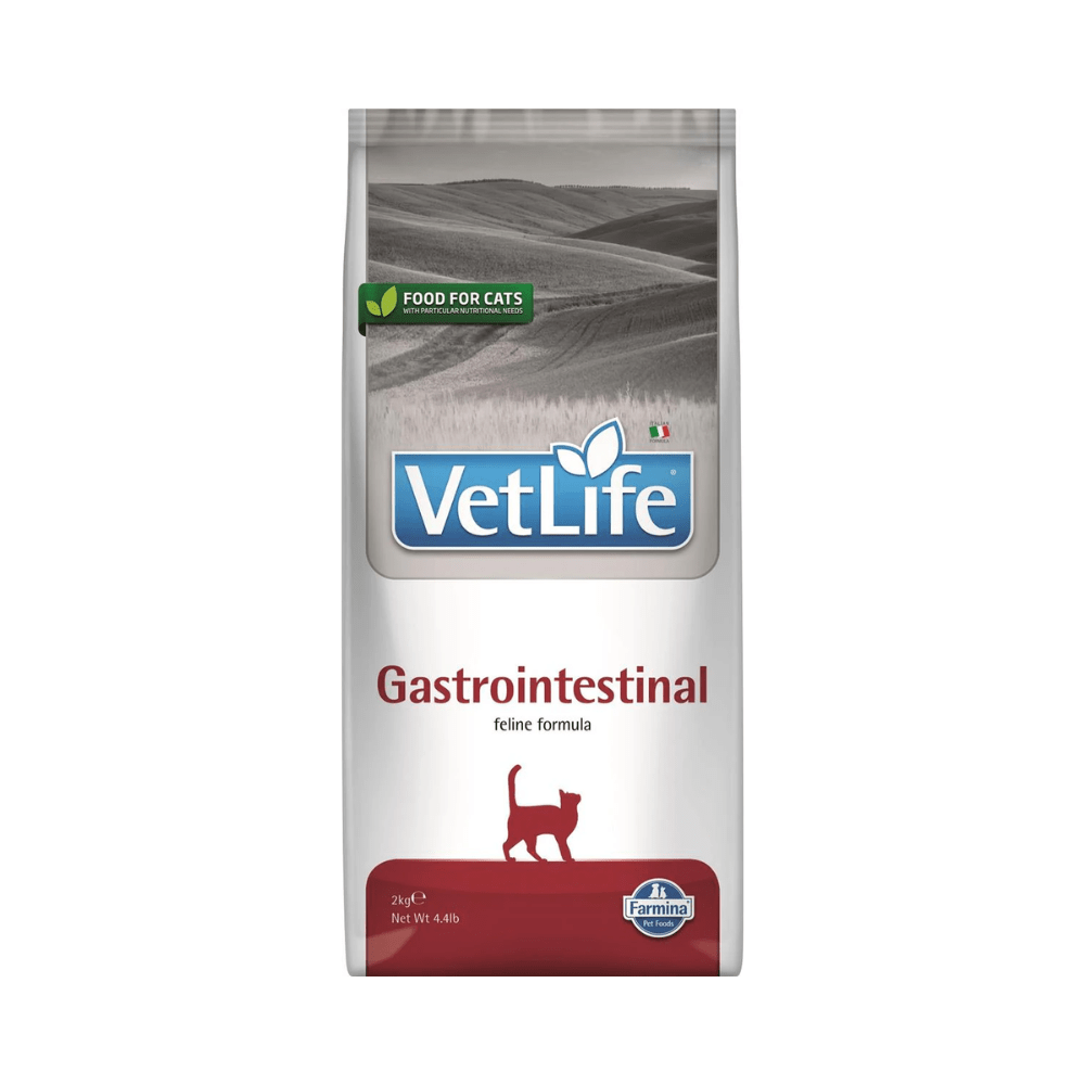 Farmina VetLife Natural Diet Gastrointestinal Cat - Mage og tarm (2 kg) fra Farmina VetLife | Kjøp hos A - Vet Shop
