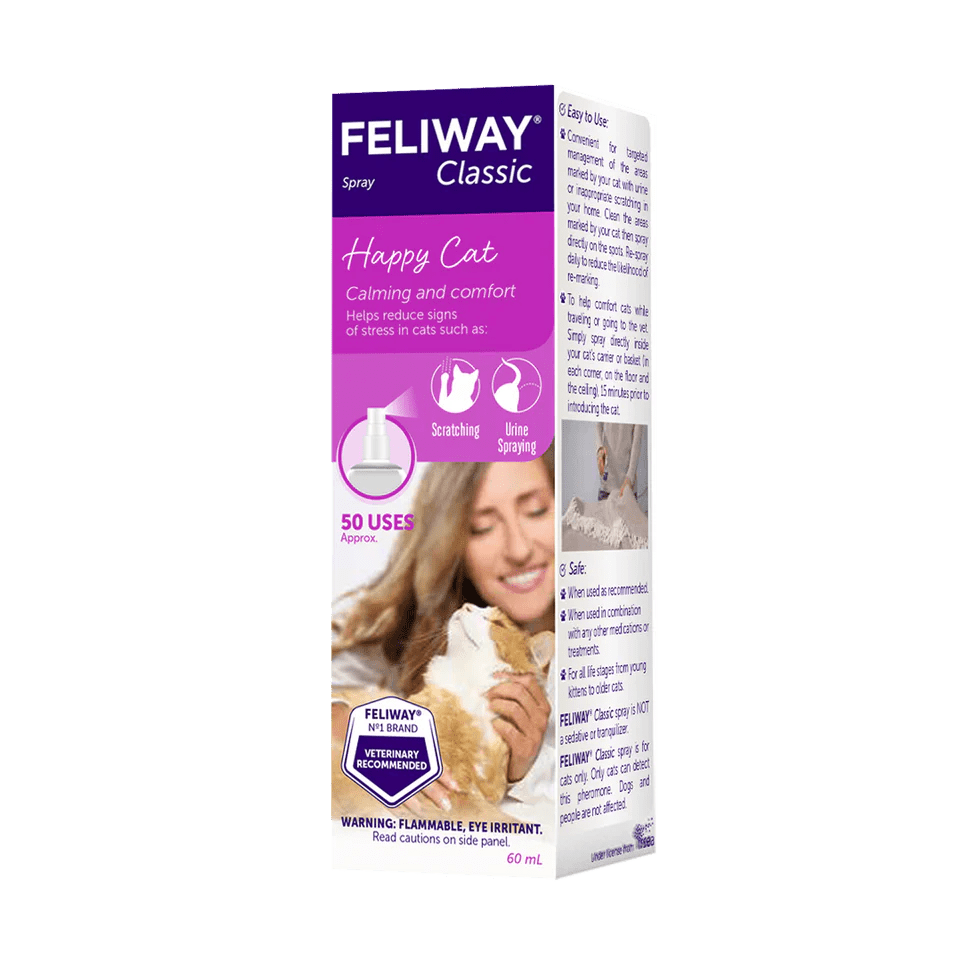FELIWAY® Classic Spray - Stressdemping (20ml) fra Feliway | Kjøp hos A - Vet Shop