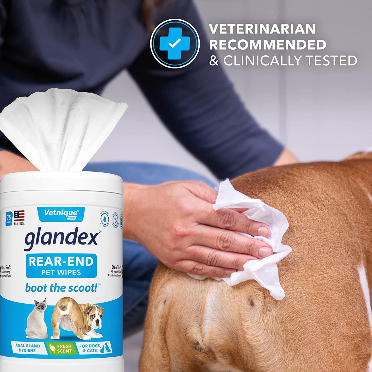 Glandex Wipes, 75 stk - () fra A - Vet Shop | Kjøp hos A - Vet Shop