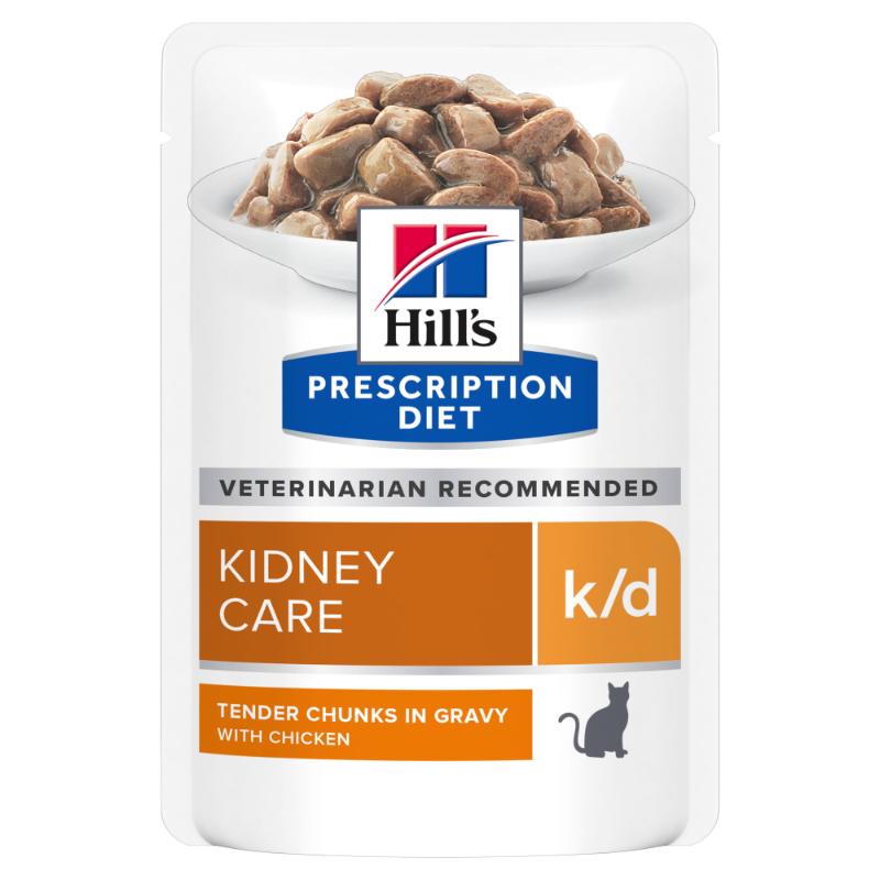 Hill's Prescription Diet Feline k/d Early Stage Chicken Porsjonsposer - A - Vet Shop