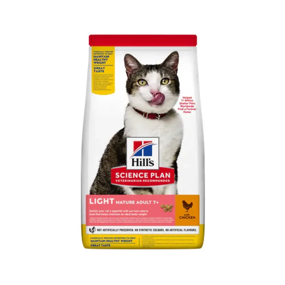 Hill's Science Plan Light Mature Adult Kylling - Tørrfôr (7 kg) fra Hill's Science Plan | Kjøp hos A - Vet Shop