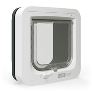 Hvit SureFlap Kattedør med Microchip - Kattedør () fra Sureflap | Kjøp hos A - Vet Shop