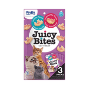 Juicy Cat Bites Shrimp and Seafood Flavor - Godbiter () fra Inaba Foods | Kjøp hos A - Vet Shop