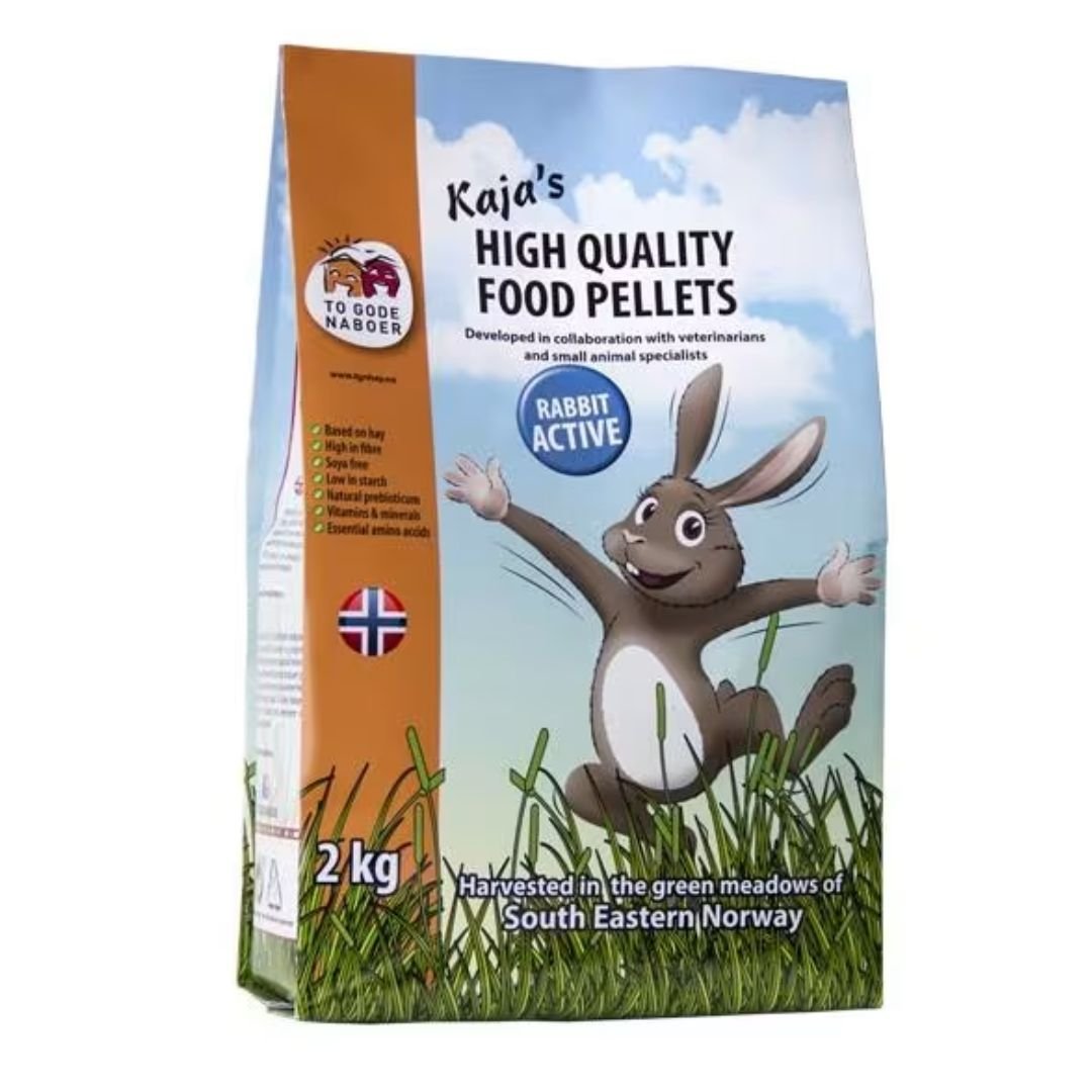 Kaja's aktiv kaninpellets - A - Vet Shop