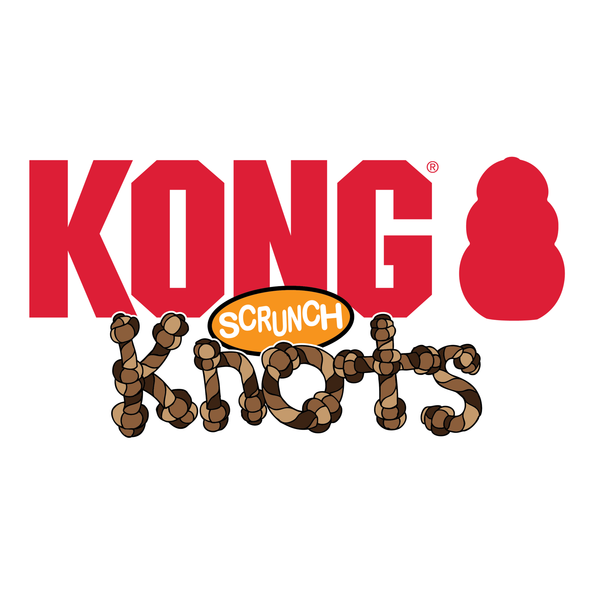 Kong Knots Scrunch Raccoon - A - Vet Shop