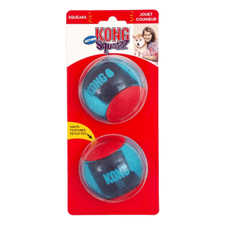 KONG Squeezz Action Ball Red - A - Vet Shop