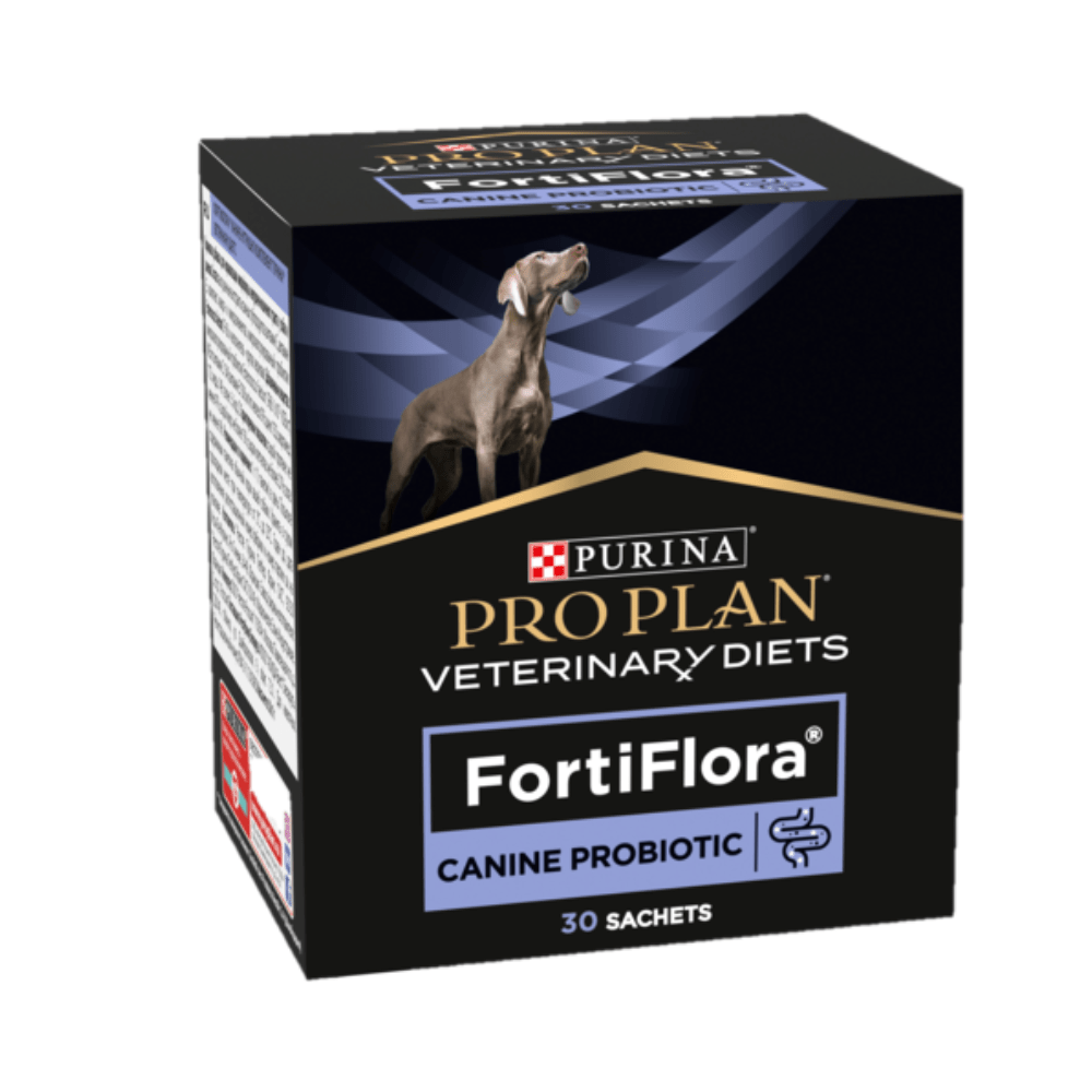 Purina Pro Plan Canine Probiotic Fortiflora VD 6 x 30g - Mage og tarm (6 x 30 g) fra Purina | Kjøp hos A - Vet Shop