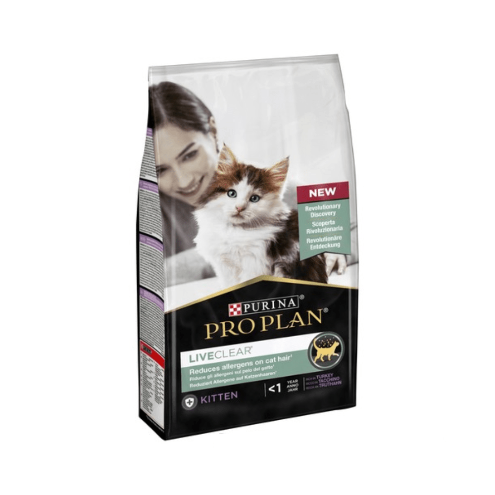 Purina Pro Plan Cat Liveclear Kitten Turkey - Tørrfôr (1.4 kg) fra Purina | Kjøp hos A - Vet Shop