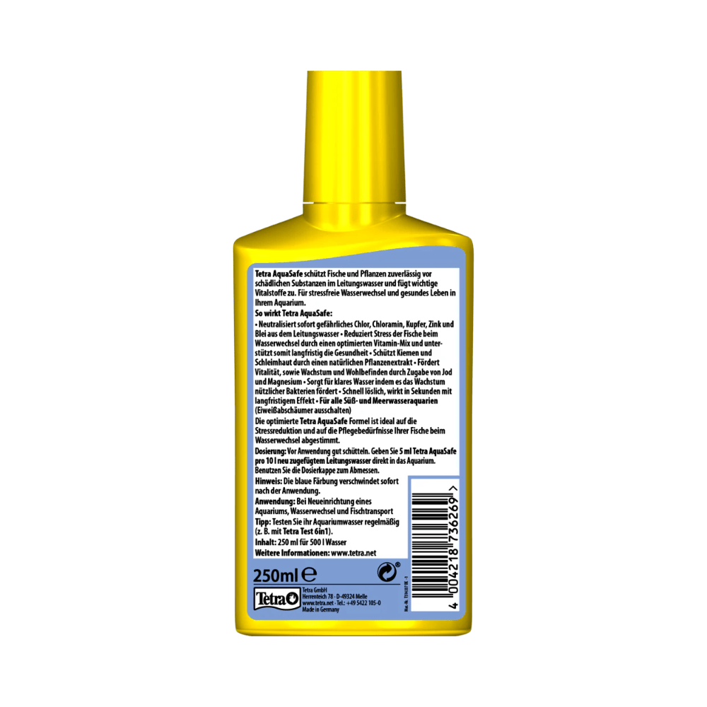 Tetra AquaSafe - Akvarietilbehør (100 ml) fra Tetra | Kjøp hos A - Vet Shop