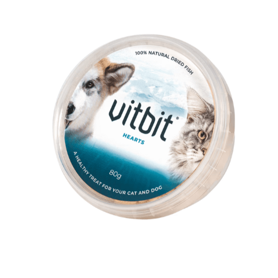 Vitbit Godbithjerter | Godbit til Hund & Katt – A-Vet Shop