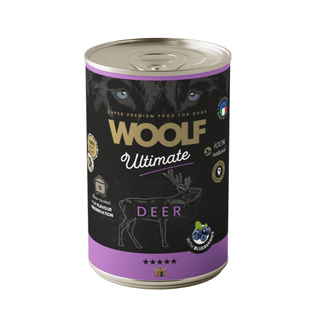 Woolf Ultimate Dog Våtfôr Deer with Blueberries - A - Vet Shop