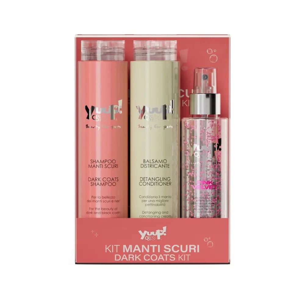 Yuup! Dark Coats Kit - Shampoo & Pleieprodukter () fra Yuup | Kjøp hos A - Vet Shop