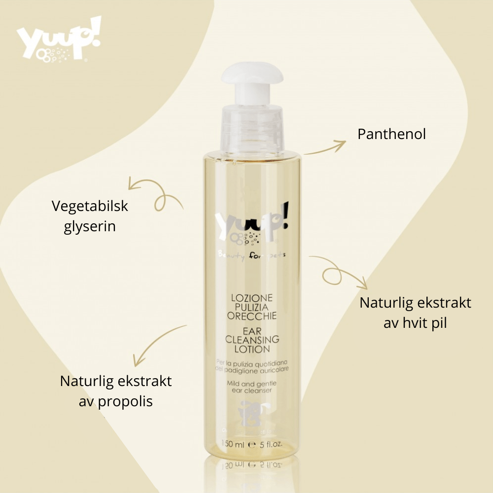 Yuup! Ear Cleansing Lotion - Øreprodukter () fra Yuup | Kjøp hos A - Vet Shop