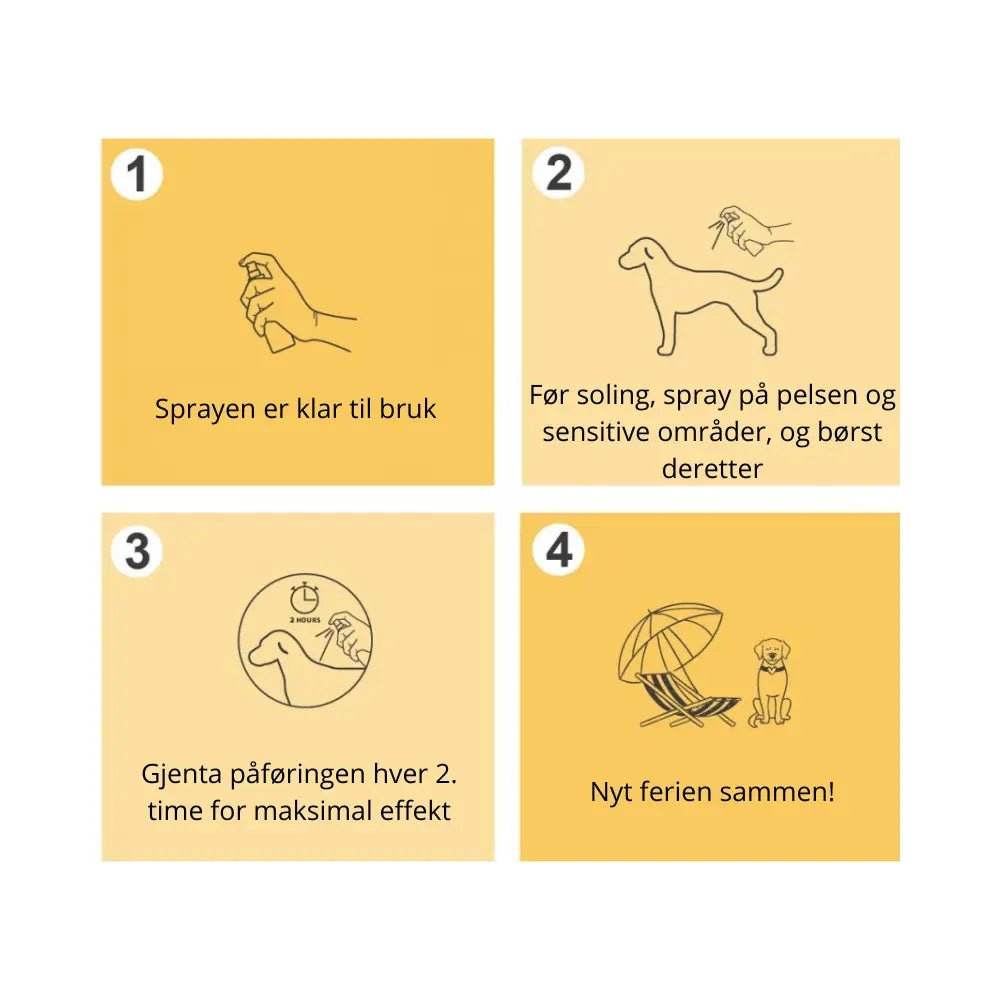 Yuup! Home Sun Protection Spray - Shampoo & Pleieprodukter () fra Yuup | Kjøp hos A - Vet Shop