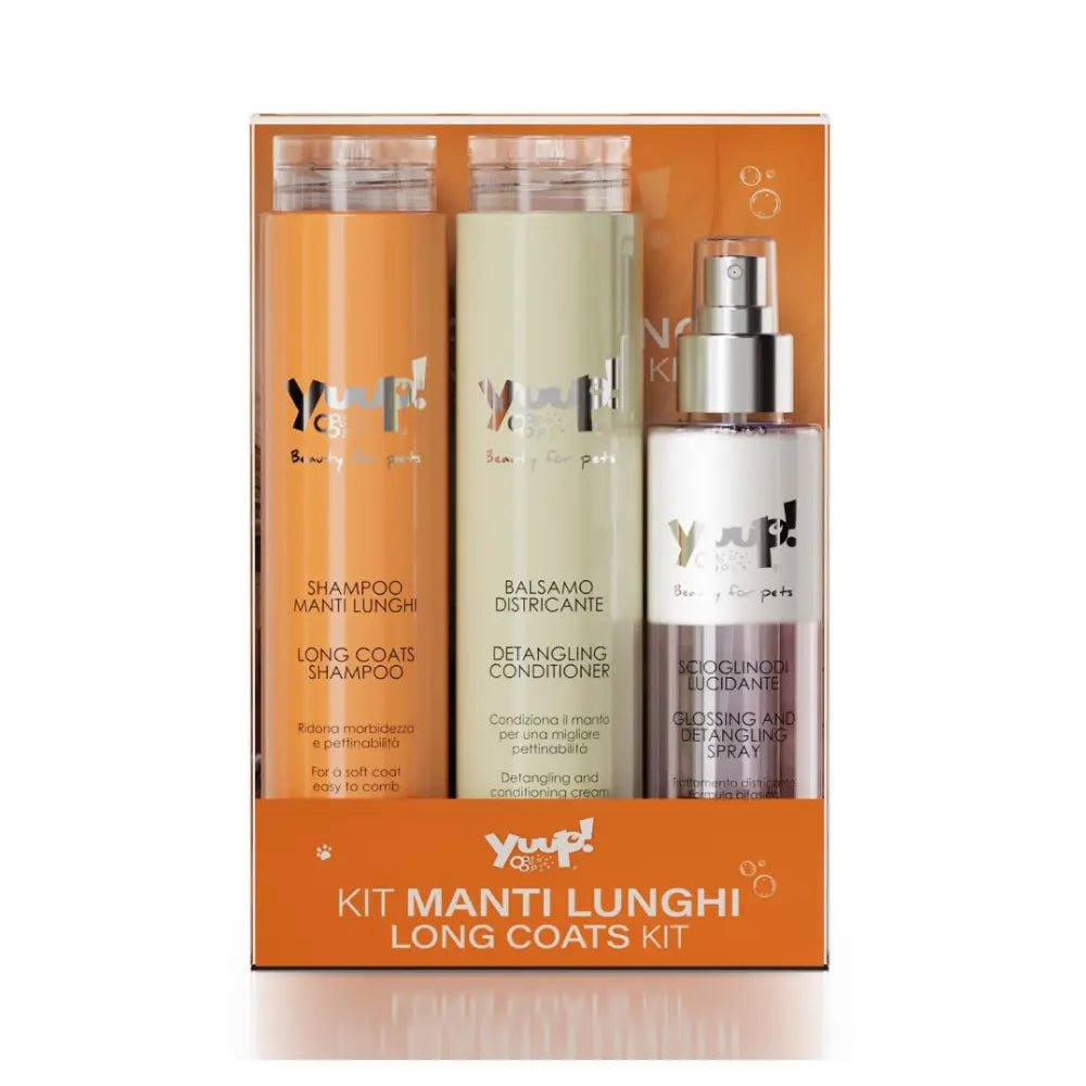 Yuup! Long Coats Kit - Shampoo & Pleieprodukter () fra Yuup | Kjøp hos A - Vet Shop