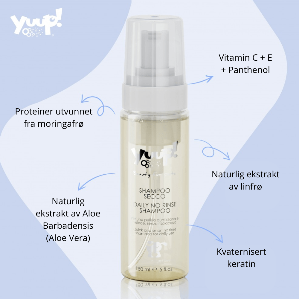 Yuup! No Rinse Shampoo - Shampoo & Pleieprodukter () fra Yuup | Kjøp hos A - Vet Shop