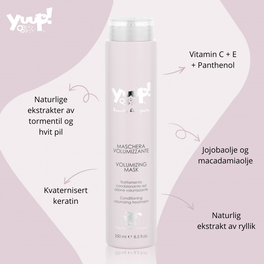 Yuup! Volumizing Mask - Shampoo & Pleieprodukter () fra Yuup | Kjøp hos A - Vet Shop