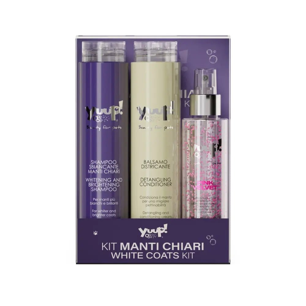 Yuup! White Coats Kit - Shampoo & Pleieprodukter () fra Yuup | Kjøp hos A - Vet Shop