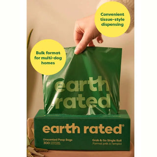 Earth Rated Eco-Friendly 300 Ekstra Lange Poser