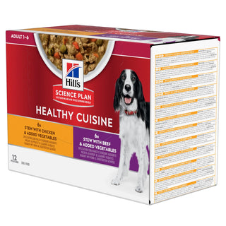 Hills Science Plan Canine Adult Healthy Cuisine 12x90g