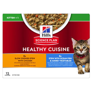 Hills Science Plan Kitten Healthy Cuisine 12x85g
