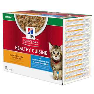 Hills Science Plan Kitten Healthy Cuisine 12x85g