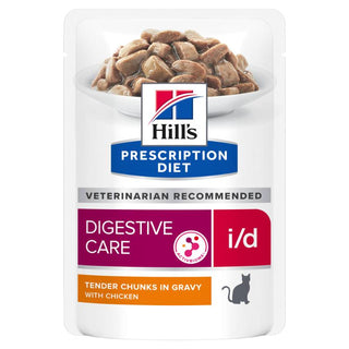 Hills Prescription Diet Feline i/d Chicken Posjonsposer 12x85g