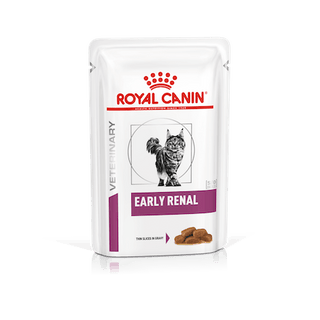 Royal Canin Cat - Vital Early Renal Thin Slices In Gravy Pouch 12x85g