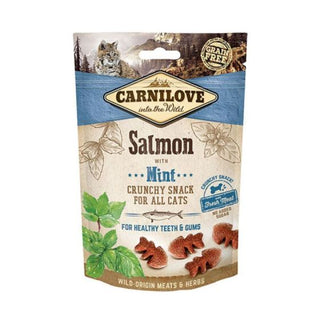 Carnilove Cat Crunchy Snack Salmon With Mint 50g