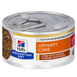 Hills Precription Diet Feline c/d Multicare Stress Stew Chicken&Vegetables 82g