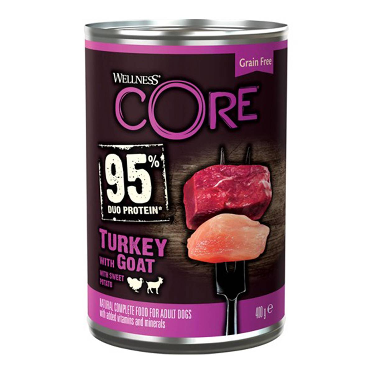 Core 95% Dog Duo Protein Turkey & Goat with Sweet Potato - A - Vet Shop