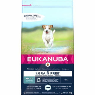 Eukanuba Grain Free Adult Small Medium Breed Ocean Fish - A - Vet Shop