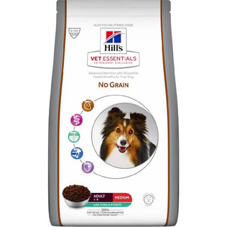 Hills Vet Essentials Canine Adult Medium No Grain Tuna & Potato 10kg