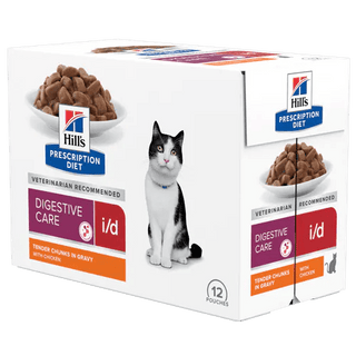 Hill's Prescription Diet Feline i/d Chicken Porsjonsposer - A - Vet Shop