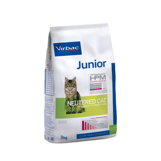 Virbac HPM Junior Neutered Cat - Svin Og Fjærkre