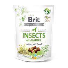 Brit Care Crunchy Snack Insects with Rabbit enriched with Fennel 200g