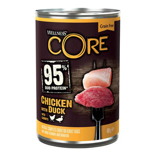 Core 95% Dog Chicken & Duck With Carrots 400g