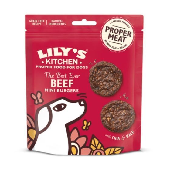 Lily's Kitchen Beef Mini Burgers - A - Vet Shop